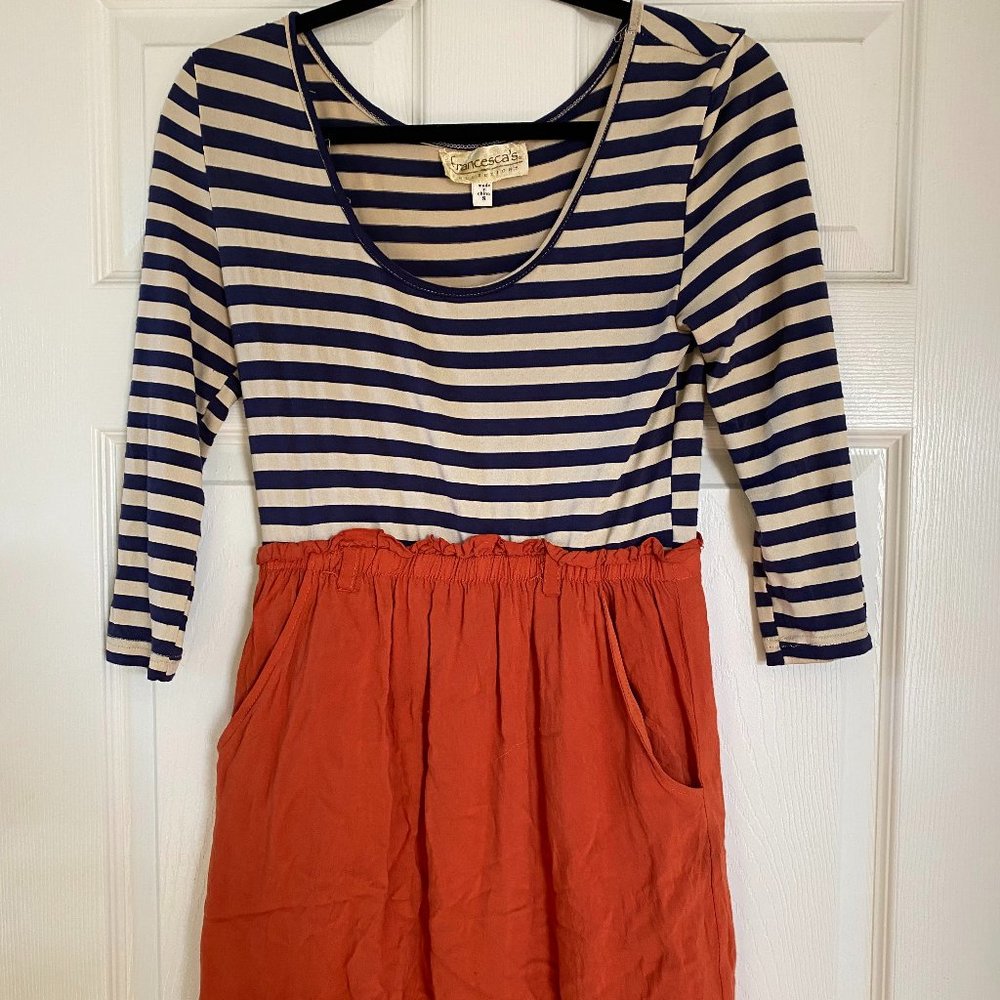 Francescas 3/4 length sleeve dress
